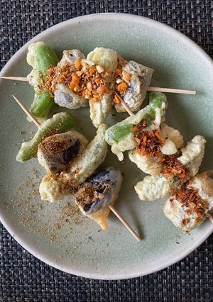 夏野菜スパイシー串天ぷら-レシピのメイン写真
