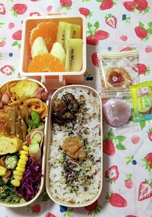女子中学生のお弁当♡たらのフライ-レシピのメイン写真