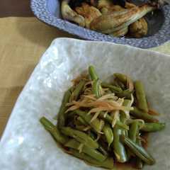 รูปของ いんげんの生姜煮