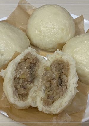 モチモチ米粉肉まん-レシピのメイン写真