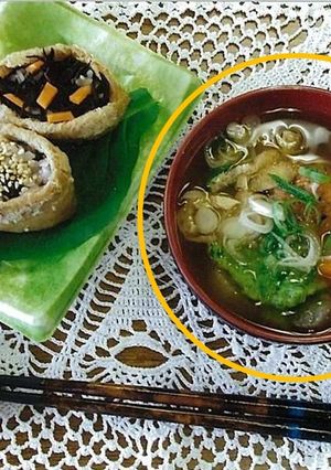【川口市】【食改】雷すいとん-レシピのメイン写真