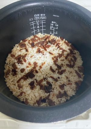 炊飯器でアルファ化米-レシピのメイン写真