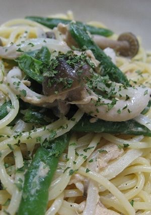 茹でて混ぜるだけ！味噌＆ツナマヨパスタ♪-レシピのメイン写真