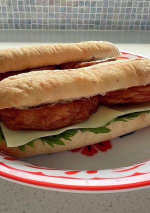 大葉と薩摩揚げのサンドイッチ-レシピのメイン写真