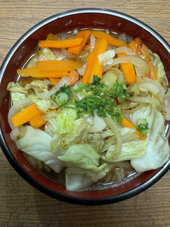 金ちゃんラーメンで作る野菜ラーメン-レシピのメイン写真