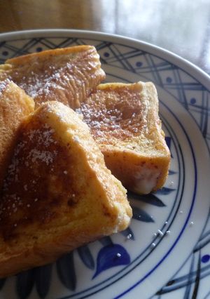 ふんわりとろけるヘルシーフレンチトースト-レシピのメイン写真