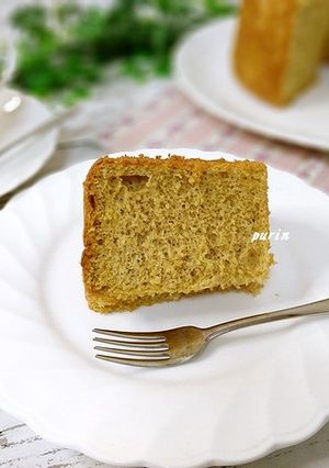 きなこのオートミールシフォンケーキ-レシピのメイン写真