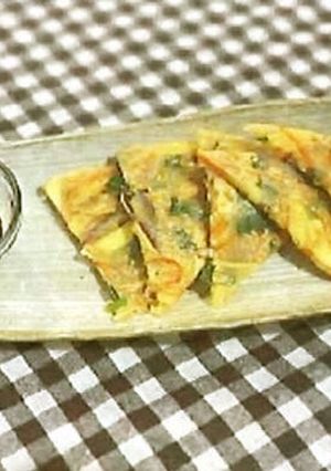 【使いきり】栄養満点！野菜の皮チヂミ-レシピのメイン写真