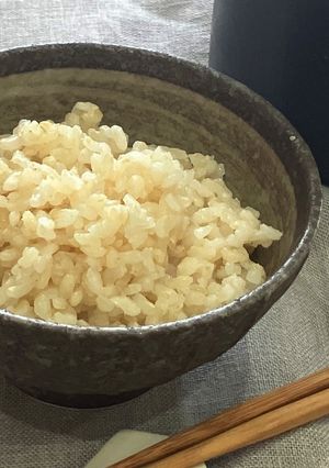 電子レンジで玄米ごはん-レシピのメイン写真