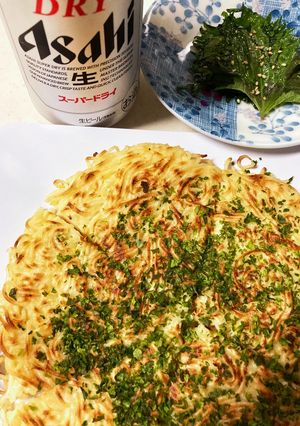 余ったそうめん焼き-レシピのメイン写真