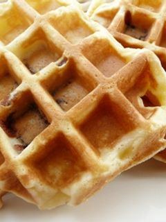 たい焼き風あんこワッフル♪-レシピのメイン写真