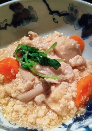 とろとろ高野豆腐のじぶん煮（共煮）-レシピのメイン写真