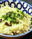 茄子大量消費！鰹節の茄子の味噌炊込みご飯