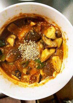 根菜茄子コク旨トマト味噌照味温野菜サラダ-レシピのメイン写真
