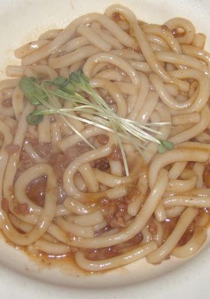 うちのごはん すきやき肉豆腐で焼きうどん-レシピのメイン写真