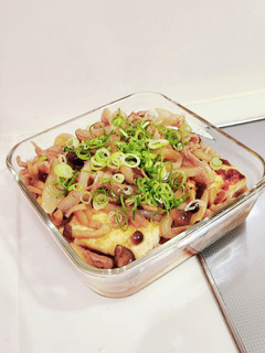 ☆焼き豆腐の豚すき☆小麦粉なし!-レシピのメイン写真
