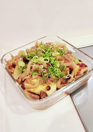 ☆焼き豆腐の豚すき☆小麦粉なし!-レシピのメイン写真