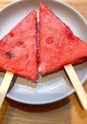 ザクザク美味しい！手作りスイカバー-レシピのメイン写真
