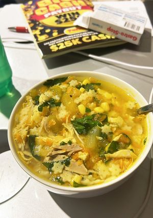 チキンヌードルスープ-レシピのメイン写真