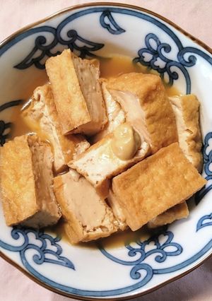 直ぐ出来る♬ ✿厚揚げの煮物✿節約にも-レシピのメイン写真