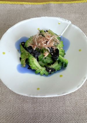 【苦味がやみつき】ゴーヤの海苔ごま和え-レシピのメイン写真