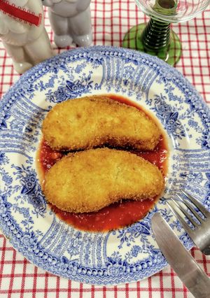 マッシュポテトコロッケ トマトソース添え-レシピのメイン写真