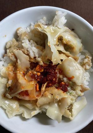 餃子丼-レシピのメイン写真