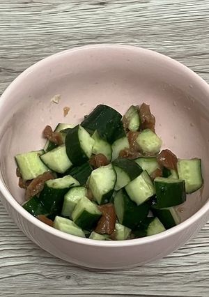 梅キュー-レシピのメイン写真