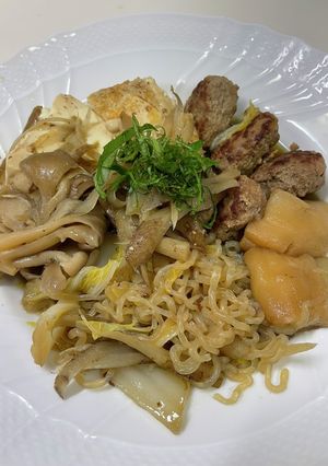 肉団子のすき煮-レシピのメイン写真