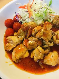 鶏もも肉のトマトソース炒め-レシピのメイン写真