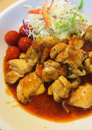 鶏もも肉のトマトソース炒め-レシピのメイン写真