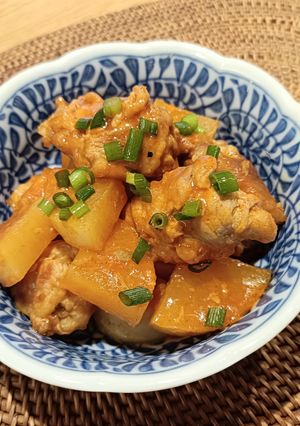 豚こまロールと大根のコチュジャン煮-レシピのメイン写真