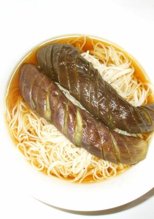 ナスそうめん♪簡単さっぱり材料2つ-レシピのメイン写真
