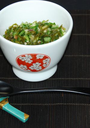 きゅうりのわさび漬けと夏野菜のだし　♪-レシピのメイン写真