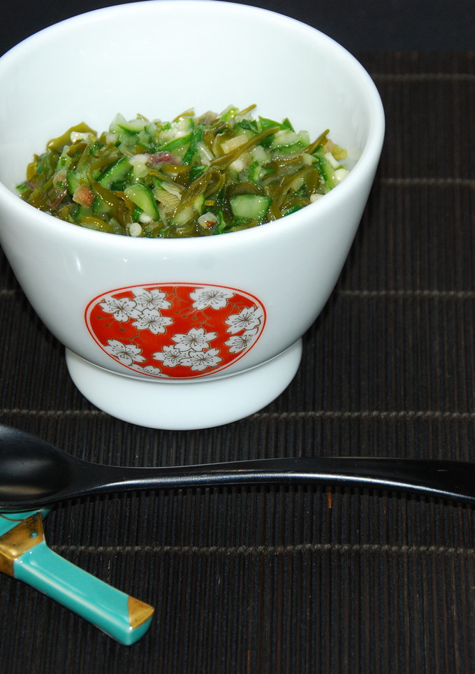 きゅうりのわさび漬けと夏野菜のだし　♪-レシピのメイン写真