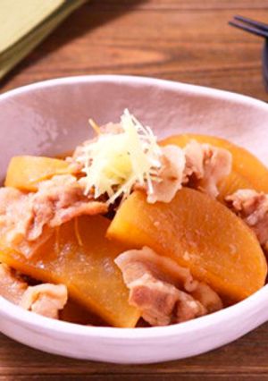 大根と豚バラのあまから煮-レシピのメイン写真