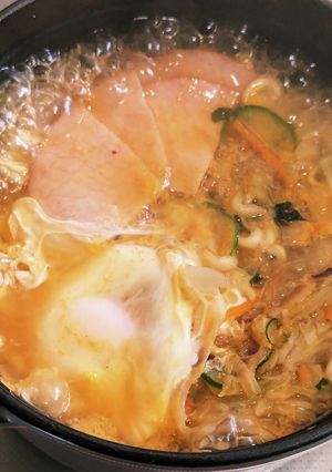 コンビニのカット野菜で即席ラーメン-レシピのメイン写真
