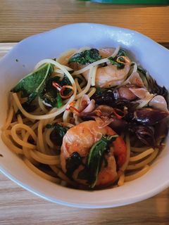 市販のペペロンチーノソースで和風パスタ-レシピのメイン写真