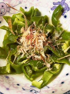 ピーマンのお浸し-レシピのメイン写真