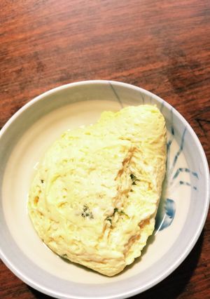 レンチンふんわり大葉入りお豆腐玉子-レシピのメイン写真