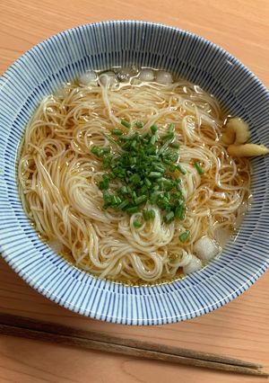 冷やし　らー素麺-レシピのメイン写真