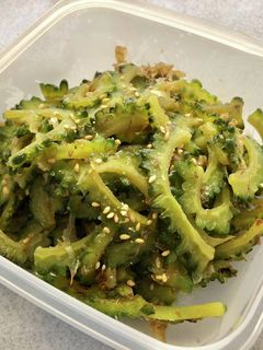 ゴーヤおかか炒め-レシピのメイン写真