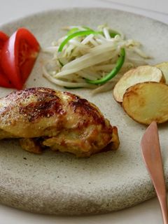*カレーチキンソテー*-レシピのメイン写真