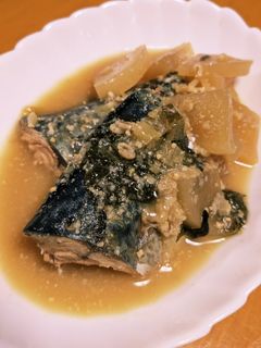 さばと大根の濃厚味噌煮-レシピのメイン写真
