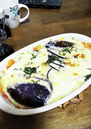 ナスの和風チーズ焼き-レシピのメイン写真