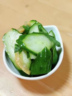 きゅうりの柚子昆布だしあさ漬け-レシピのメイン写真