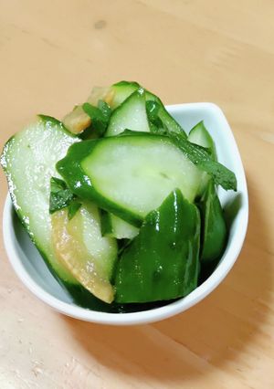きゅうりの柚子昆布だしあさ漬け-レシピのメイン写真