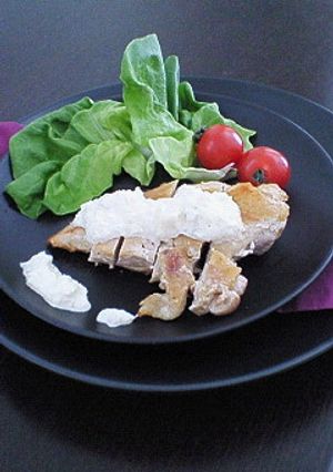 濃厚チーズソースのチキンソテー-レシピのメイン写真