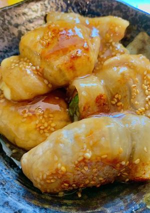 豚肉と茄子の大葉チーズ巻き-レシピのメイン写真