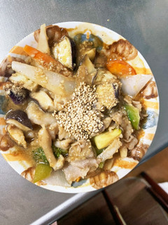 簡単オイレモン炒飯味豚こま大根青椒肉絲風-レシピのメイン写真